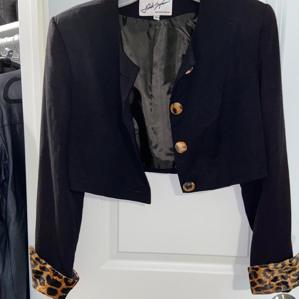 Vintage coat / Leopard
